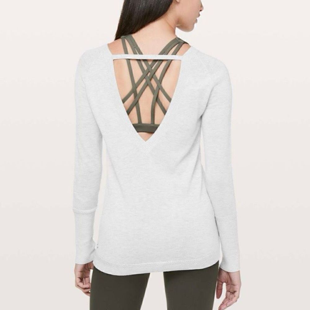 Lululemon Athletica Unity Drop Back Sweater 4
